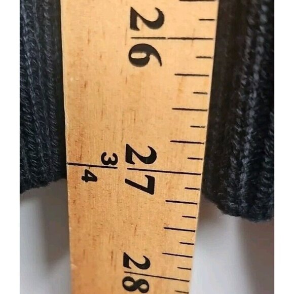 King Size Men Holiday Winter Reindeer Snowflake Classic Black White Sweater 5X - Picture 14 of 14